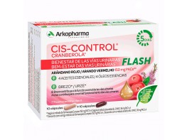 Imagen del producto Arkochim Cis-Control Cranberola Flash complemento 20 cápsulas