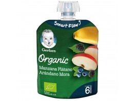 Imagen del producto Nestle gerber organic manzana plátano y pera 90g