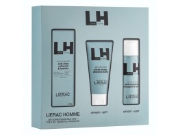 Imagen del producto Lierac Cofre Hombre crema antiarrugas + gel-ducha 50 ml + espuma de afeitar 50 ml