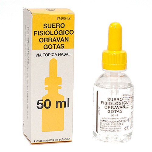 Imagen de Forte pharma suero fisiológico orravan gotas 50ml