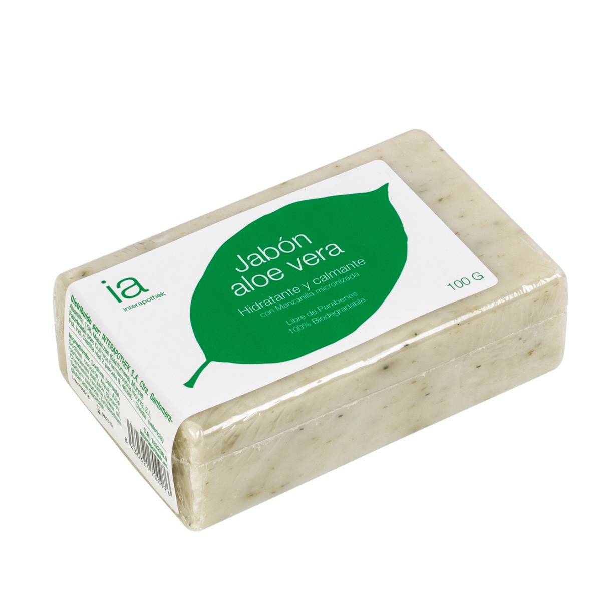 Imagen de Interapothek jabón bio aloe vera 100g