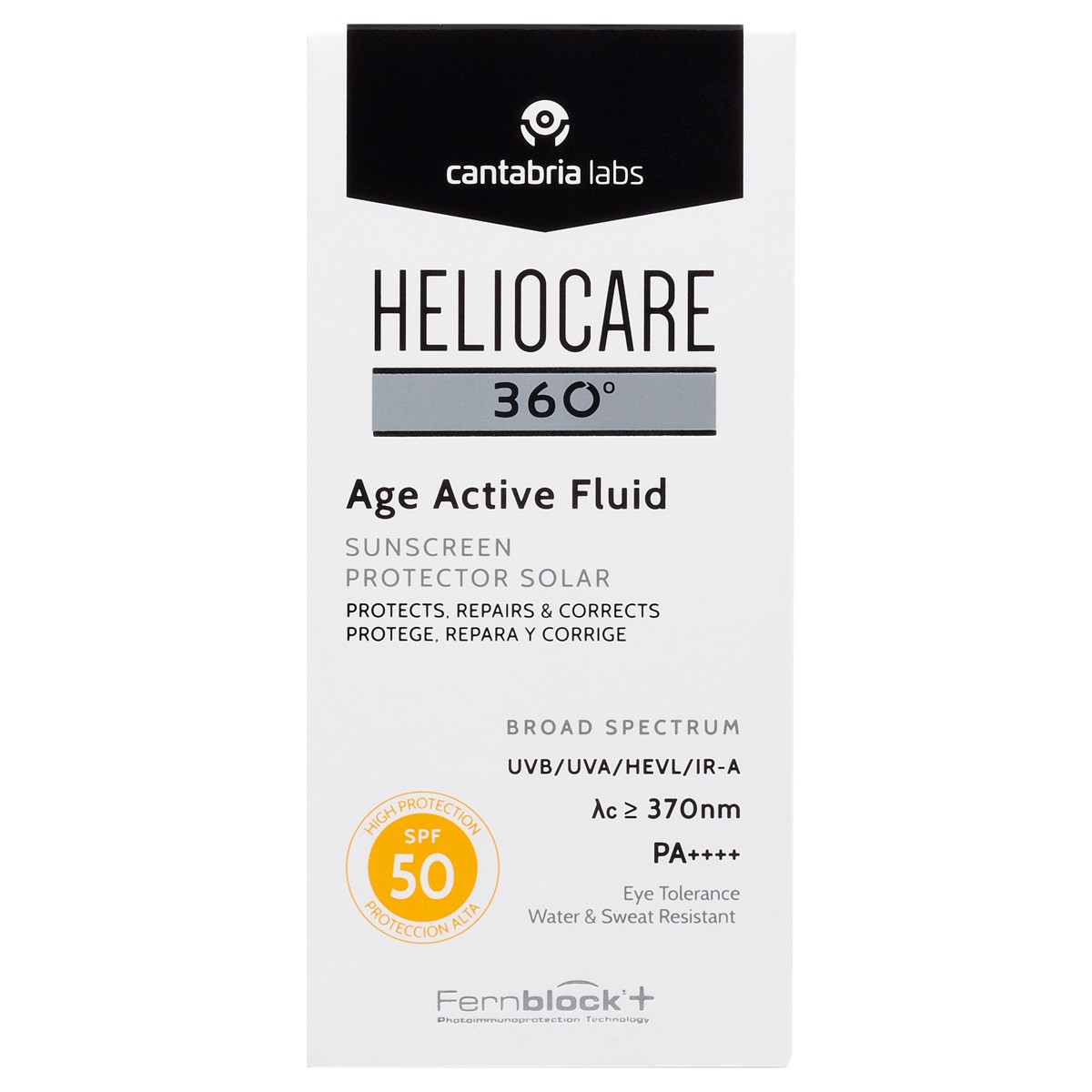 Imagen de Heliocare 360º age active fluid SFP50+ 50ml