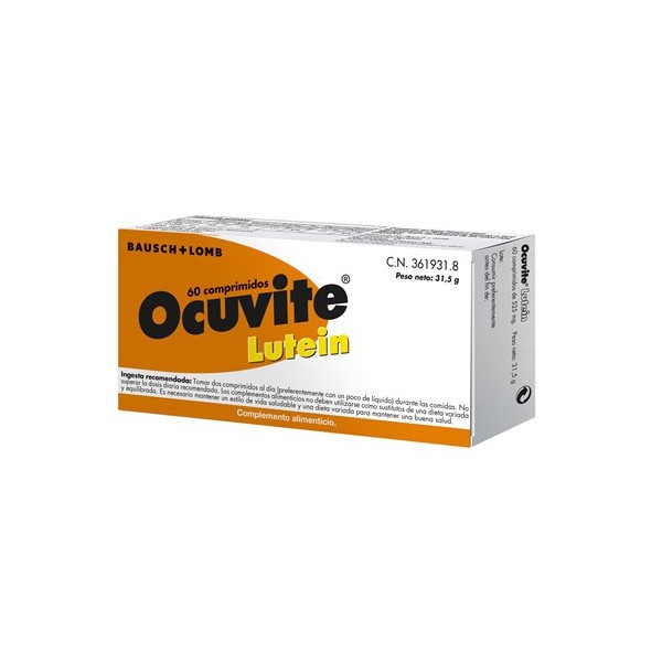 Imagen de Ocuvite Lutein 60 comprimidos